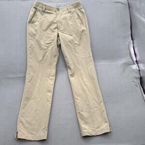 Under Armour Pants Mens 32x32 Beige‎ Golf Chino Stretch Casual Performance Khaki